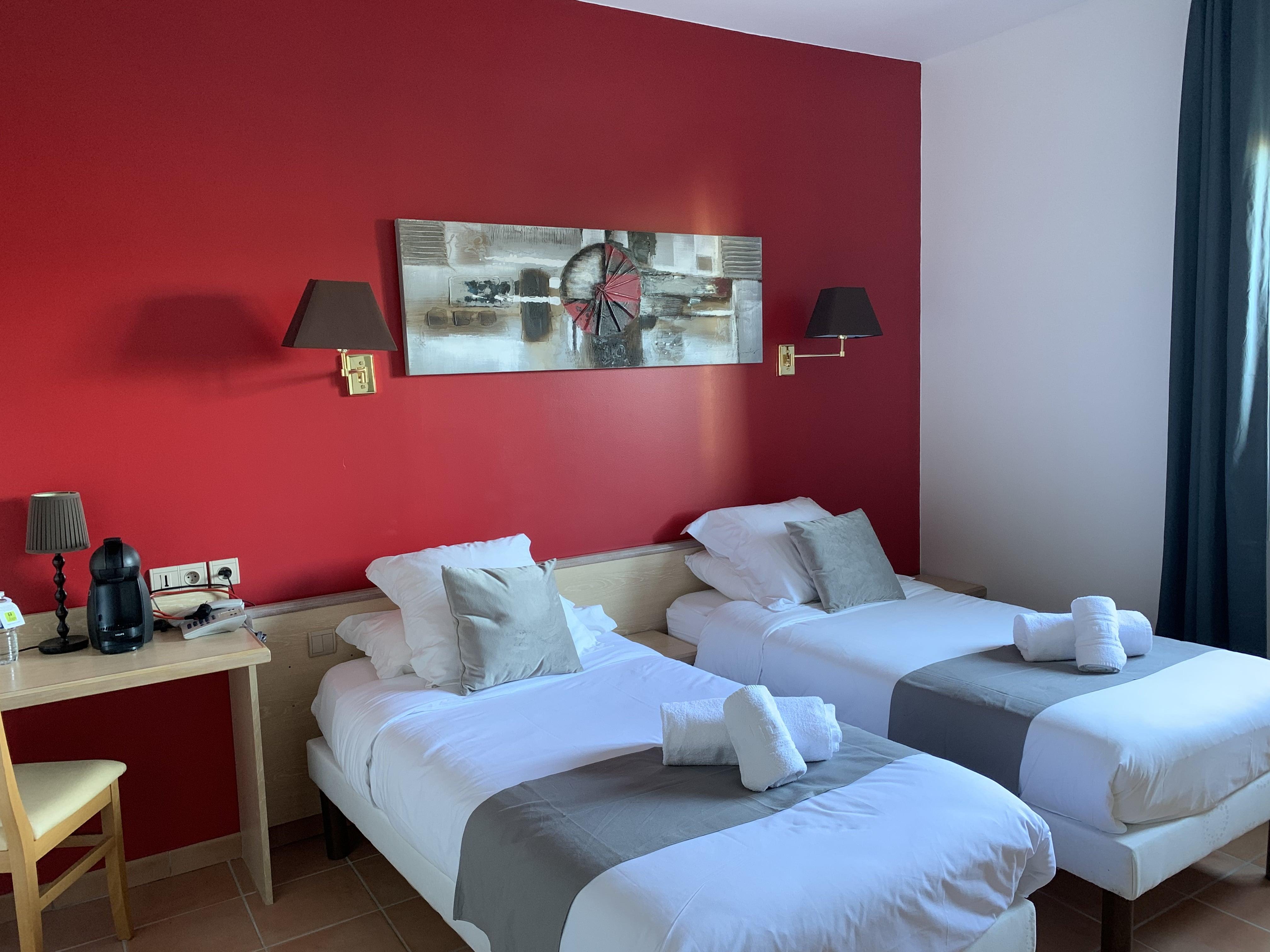 Logis Hotel Restaurant Le Mas De Mon Pere Saint-Jean-le-Centenier 외부 사진
