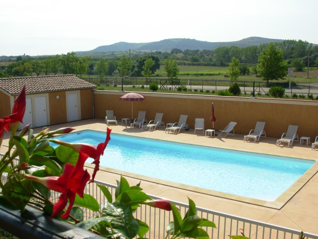 Logis Hotel Restaurant Le Mas De Mon Pere Saint-Jean-le-Centenier 외부 사진
