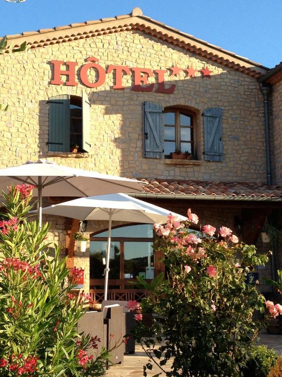 Logis Hotel Restaurant Le Mas De Mon Pere Saint-Jean-le-Centenier 외부 사진