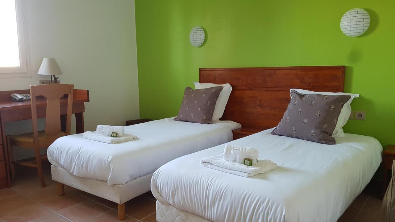 Logis Hotel Restaurant Le Mas De Mon Pere Saint-Jean-le-Centenier 외부 사진